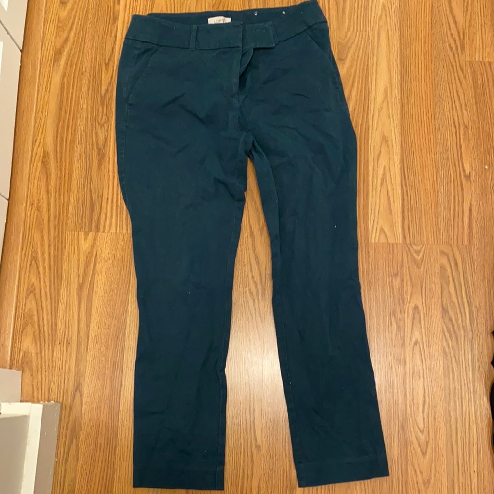 Green LOFT pants